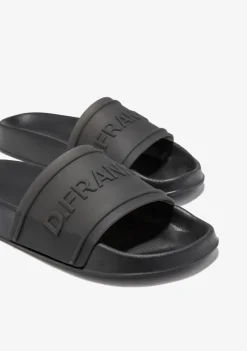 D.Franklin Venice Slide Black|Damen Sandalen|Sandalen