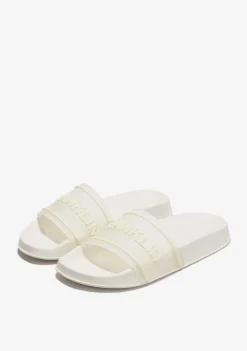 D.Franklin Venice Slide Off White|Damen Sandalen|Sandalen