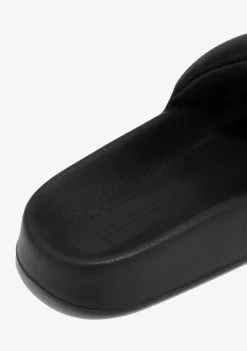 D.Franklin Venice Slides Black|Damen Sandalen