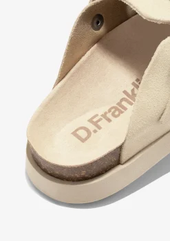 D.Franklin Vibe Clog Buckle Beige|Damen Sandalen