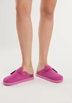 D.Franklin Vibe Clog Buckle Fuchsia|Damen Sandalen