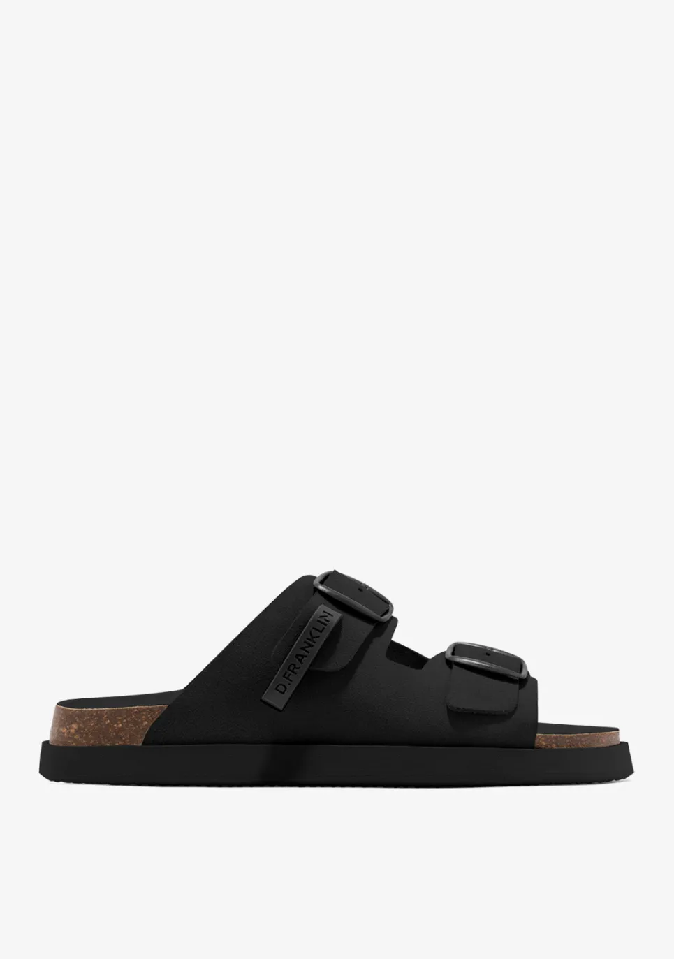 D.Franklin Vibe Sandals Buckle Black|Damen Sandalen|Sandalen