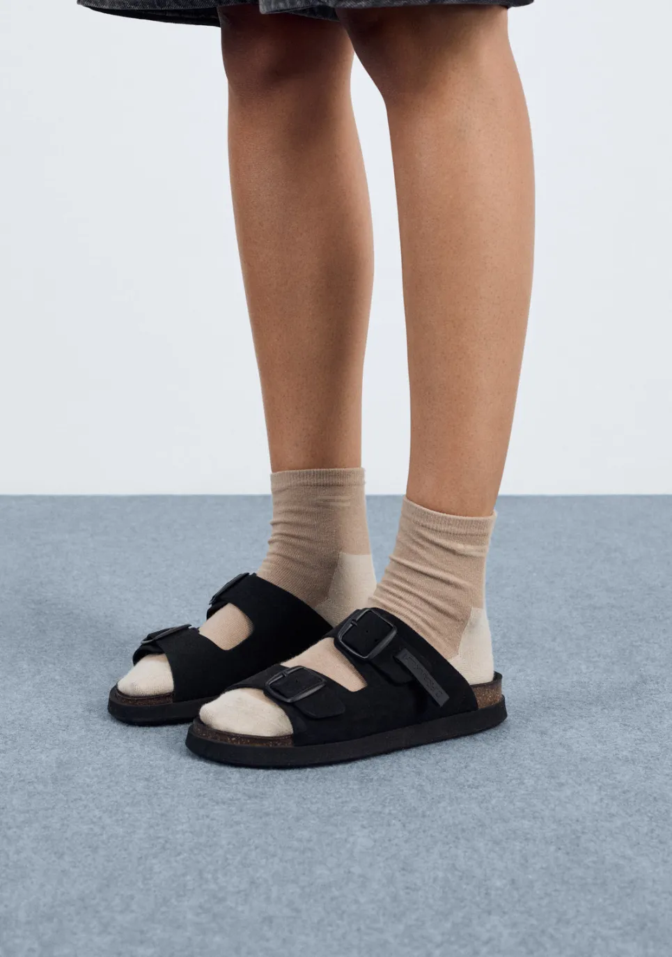 D.Franklin Vibe Sandals Buckle Black|Damen Sandalen|Sandalen