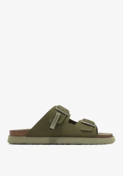 D.Franklin Vibe Sandals Buckle Dark Khaki|Herren Sandalen