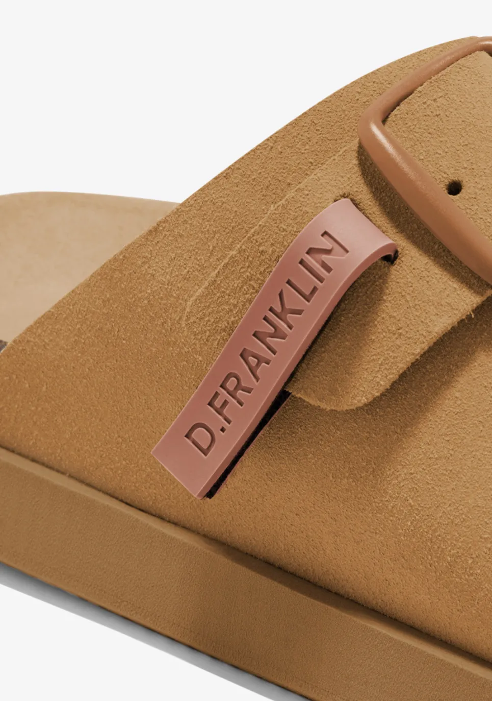 D.Franklin Vibe Sandals Buckle Tan|Damen Sandalen