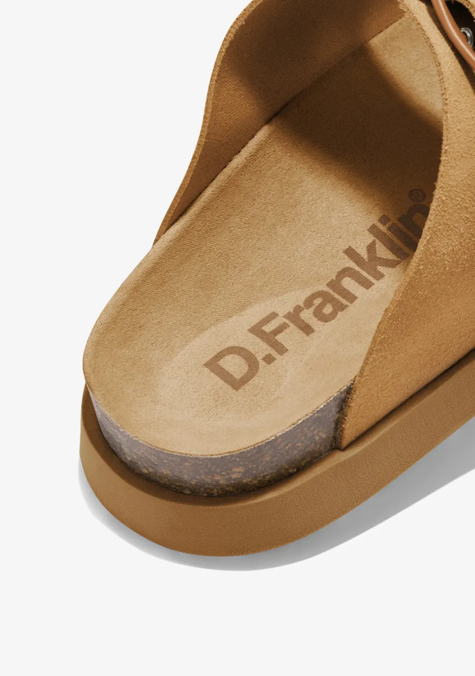 D.Franklin Vibe Sandals Buckle Tan|Damen Sandalen