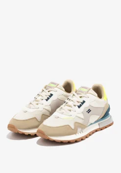 D.Franklin Vibla Zig Patch Beige|Herren Sneakers