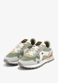 D.Franklin Vibla Zig Patch Khaki|Herren Sneakers