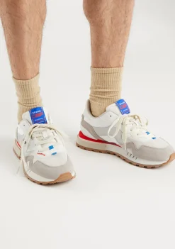 D.Franklin Vibla Zig Patch White|Herren Sneakers