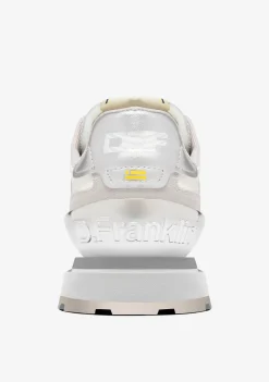 D.Franklin Vibla Zig Patch White / Silver|Damen Sneakers