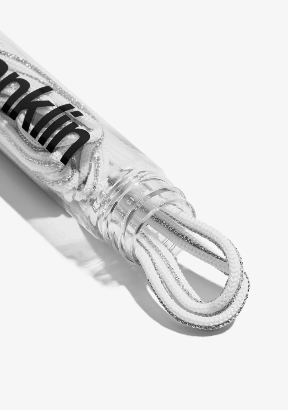 D.Franklin White / Silver Metal Tip Shoelaces|Damen Schnürsenkel|Schnürsenkel