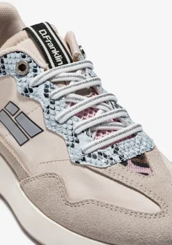 D.Franklin White / Silver Metal Tip Shoelaces|Damen Schnürsenkel|Schnürsenkel