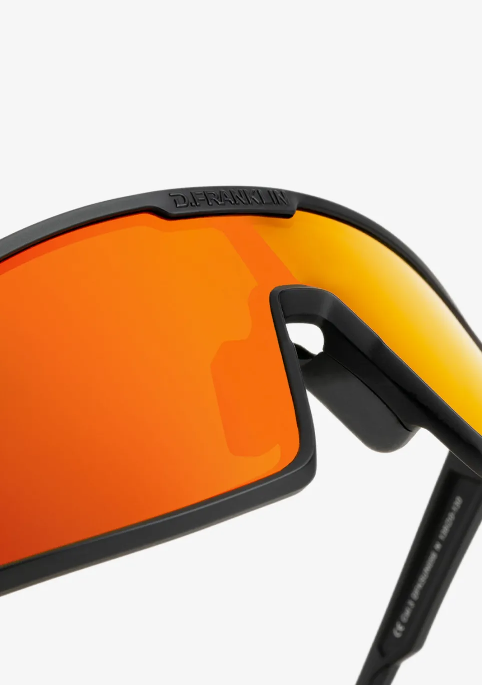 D.Franklin Wind Black / Red|Damen Sport-Sonnenbrillen|Sport-Sonnenbrillen