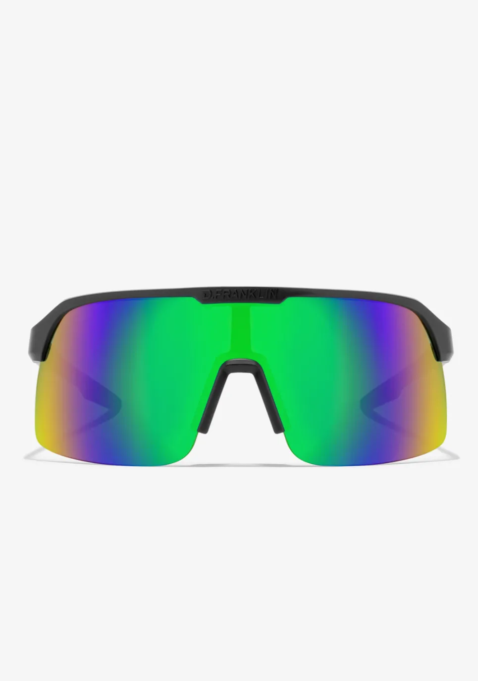 D.Franklin Wind Fifty Black / Green|Damen Sport-Sonnenbrillen|Sport-Sonnenbrillen