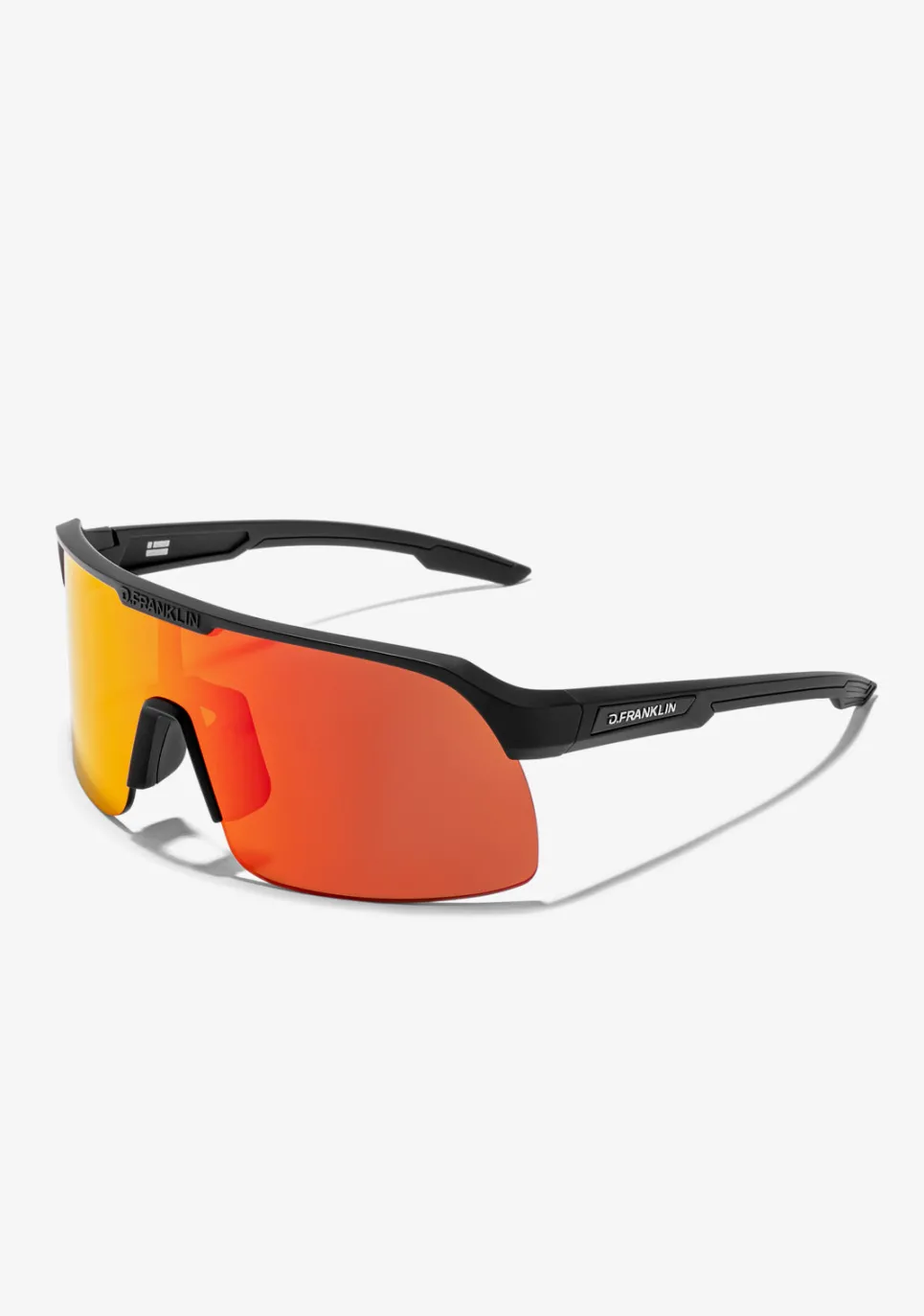 D.Franklin Wind Fifty Black / Red|Damen Sport-Sonnenbrillen|Sport-Sonnenbrillen