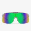 D.Franklin Wind Fifty Cool Gray / Green|Damen Sport-Sonnenbrillen|Sport-Sonnenbrillen