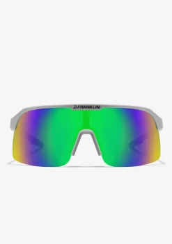 D.Franklin Wind Fifty Cool Gray / Green|Damen Sport-Sonnenbrillen|Sport-Sonnenbrillen