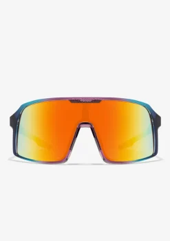 D.Franklin Wind Grad Purple / Orange|Damen Sport-Sonnenbrillen|Sport-Sonnenbrillen