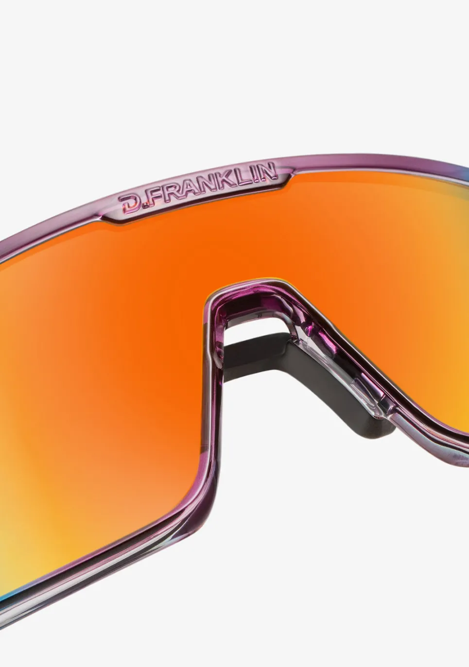 D.Franklin Wind Grad Purple / Orange|Damen Sport-Sonnenbrillen|Sport-Sonnenbrillen