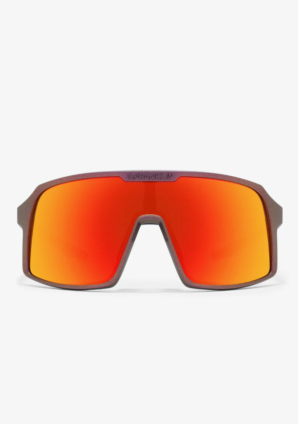 D.Franklin Wind Limited Iridiscent Burgundy / Red|Damen Sport-Sonnenbrillen