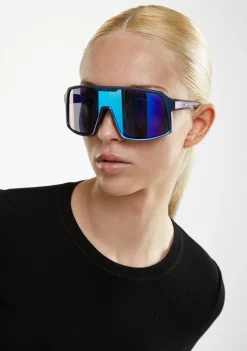 D.Franklin Wind Limited Iridiscent Blue / Blue|Damen Sport-Sonnenbrillen