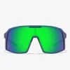 D.Franklin Wind Limited Iridiscent Navy / Green|Damen Sport-Sonnenbrillen