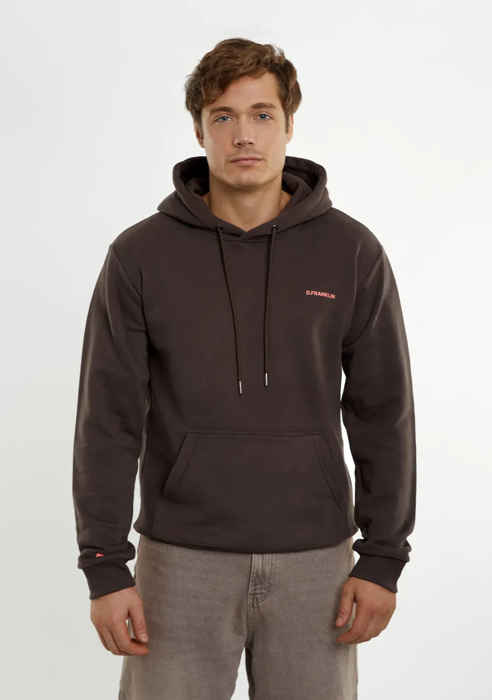D.Franklin Worldwide Hoodie Brown|Damen Sweatshirts|Sweatshirts